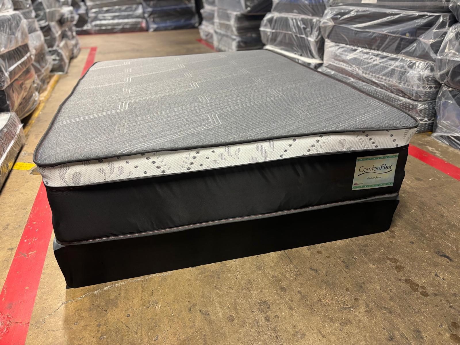 Comfort Gel Black mattress with grey top