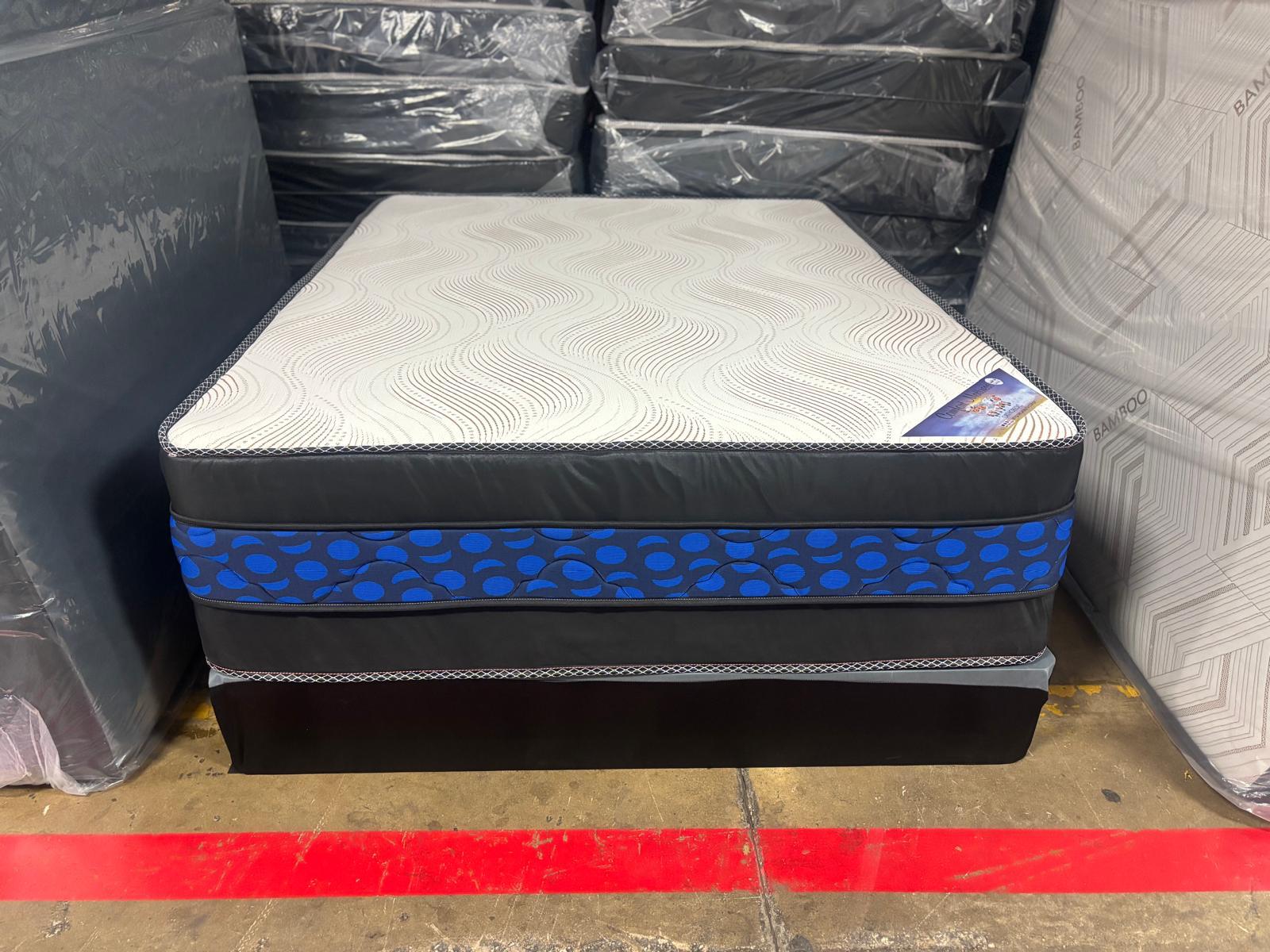 Jumbo double-sided mattress